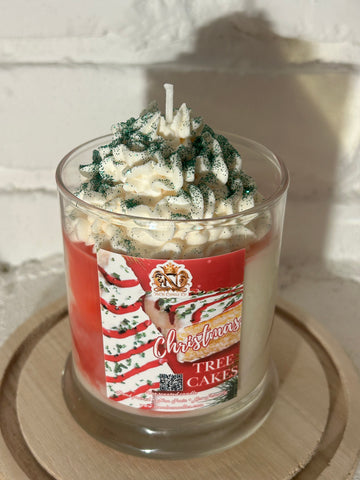 Image of Christmas Tree Cakes candle
