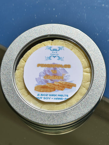 Image of Pineapples ‘N Cream realistic wax melts