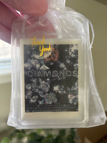 Image of “Diamonds” are a girls Best Friend! wax melts