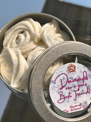 “Diamonds” are a girls Best Friend! realistic wax melts