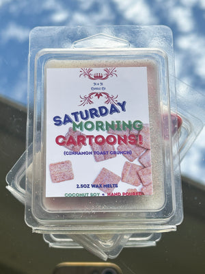 Saturday Morning Cartoons wax melt