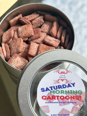 Saturday Morning Cartoons realistic wax melts