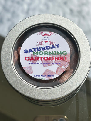 Saturday Morning Cartoons realistic wax melts